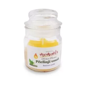 Okrasna sveča v kozarcu – Beeswax