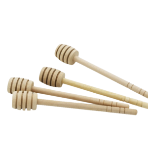 Lesena žlica za med